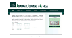 Desktop Screenshot of anatomyafrica.org