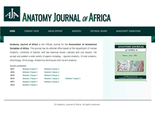Tablet Screenshot of anatomyafrica.org